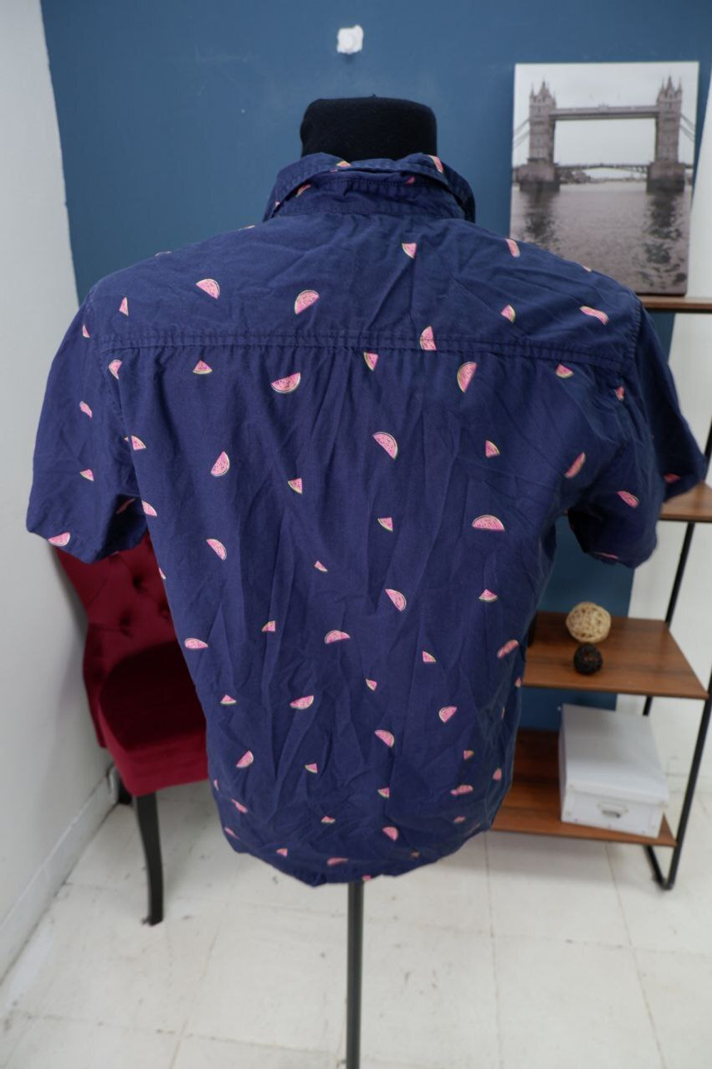 Рубашка Befree с принтом 46 размер