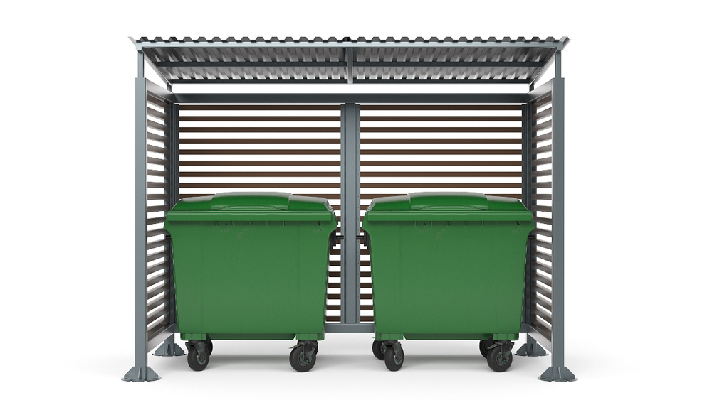 Контейнерная мини-2 дерево без ворот SK00374