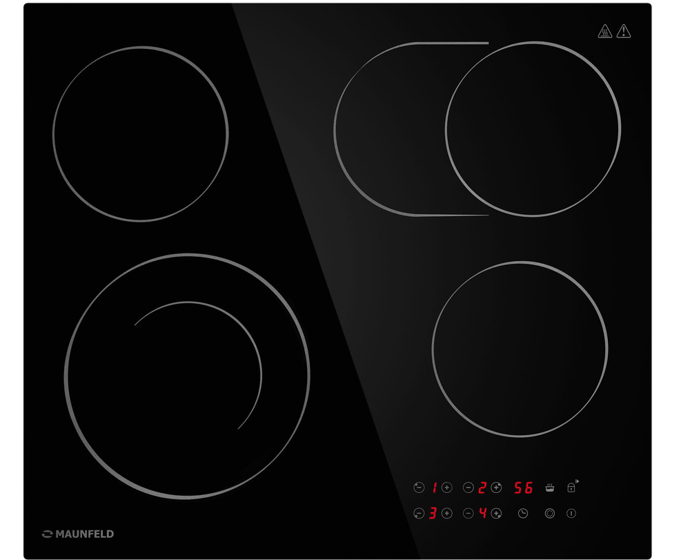 Электрическая варочная панель MAUNFELD CVCE594SMDBK фото 