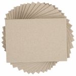 Картон переплетный, толщина 1,5 мм, А5 (148х210 мм), КОМПЛЕКТ 20 шт., BRAUBERG ART, 665558