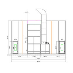 WDK-900(trucks) Окрасочно-сушильная камера