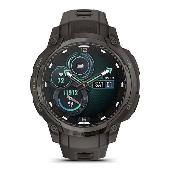 Умные часы Garmin Instinct Crossover AMOLED (010-03398-00) Charcoal