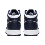 Кроссовки Air Jordan 1 Mid GS Obsidian