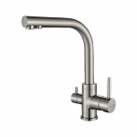 Смеситель для кухни Paulmark Essen Es213011-BS брашированная сталь