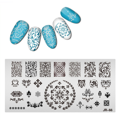 Пластина для стемпинга JR066*