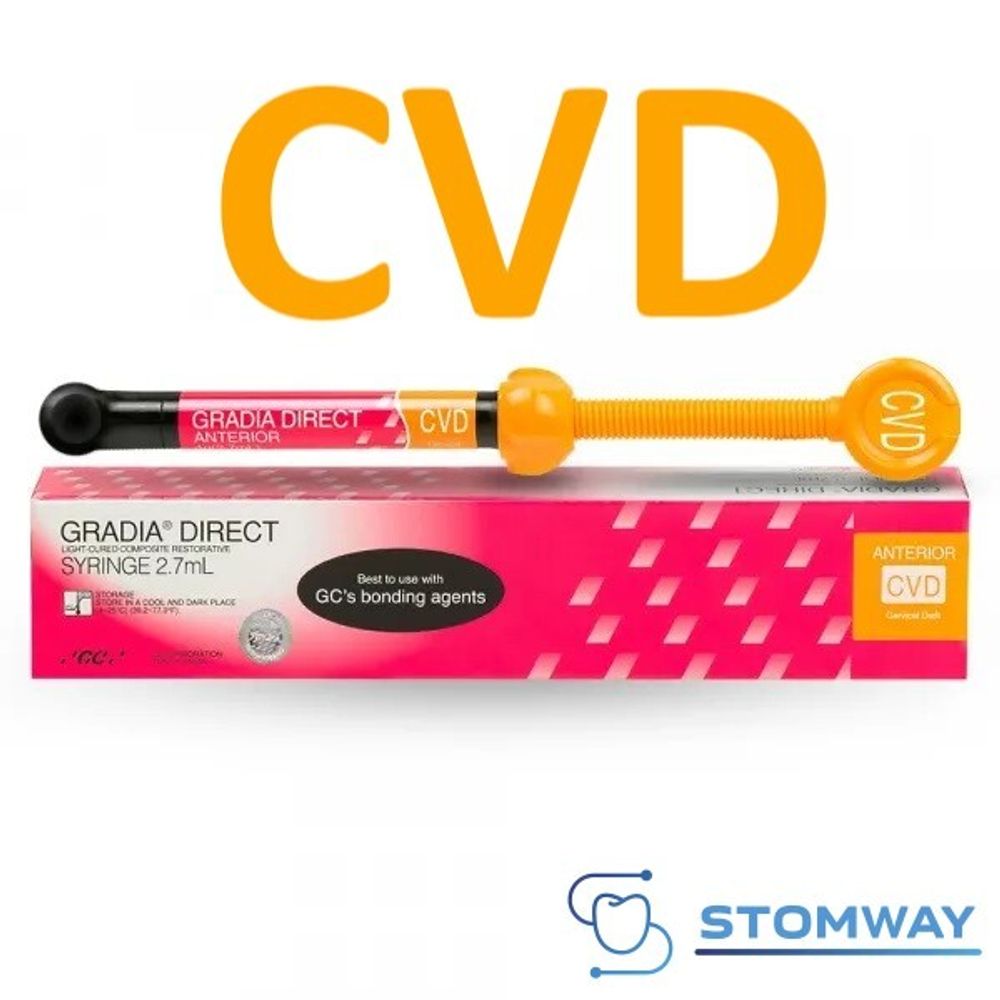 Gradia Direct CVD (4гр.) Градиа Директ CVD (темный пришеечный) шпр., пломбировочный материал