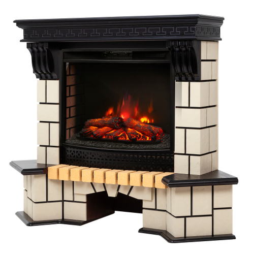 Каминокомплект Real Flame Stone Corner AO c Evrika 25,5 (угловой)