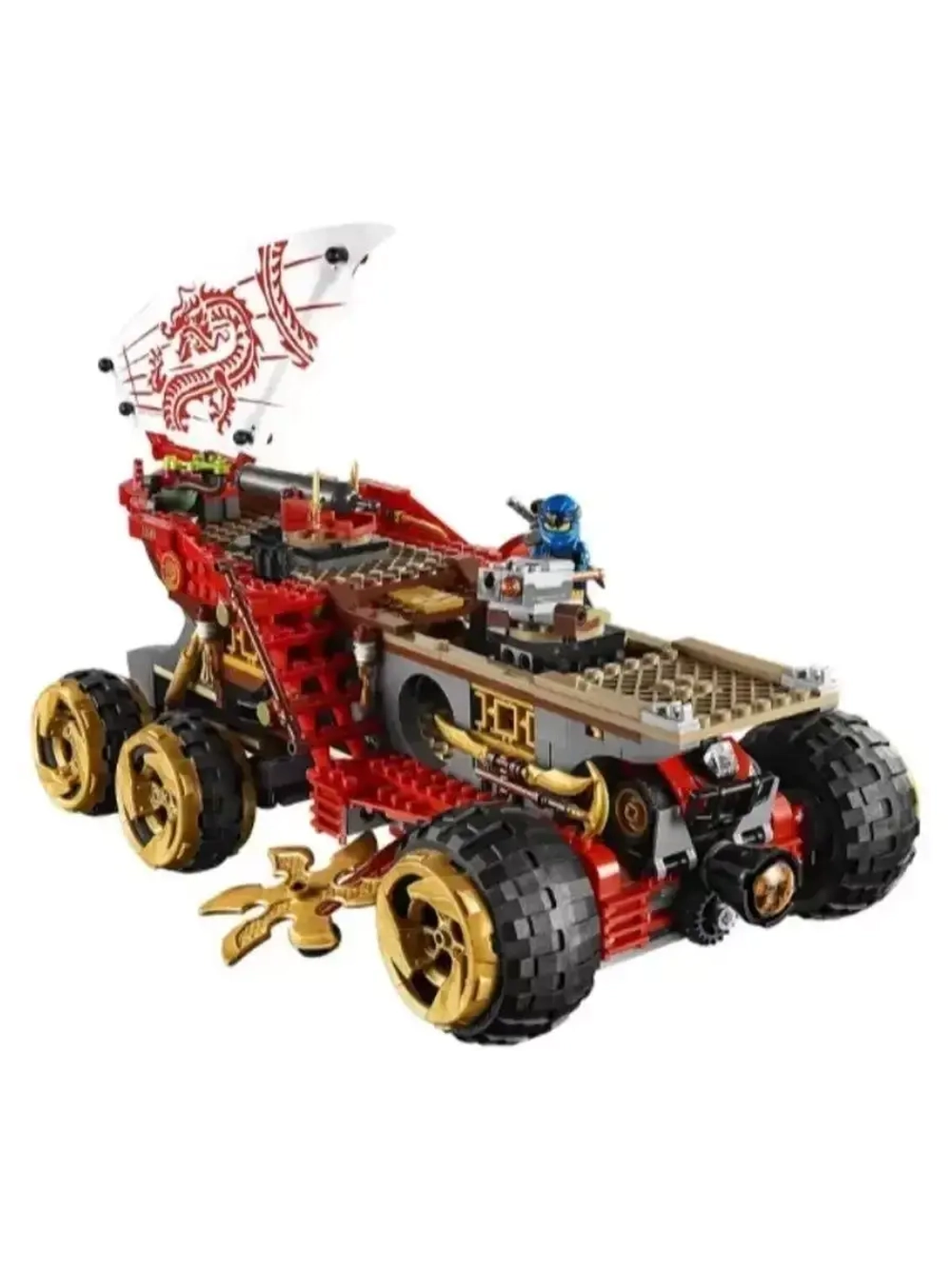 Конструктор Ниндзя Райский уголок 1232 детали 11332