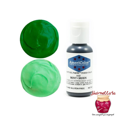 Краситель гелевый т.м. Americolor 112 MINT GREEN (Ментол) 21 гр.