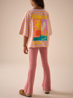 Легинсы-клеш для девочки Next E89-936, Розовый