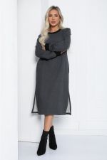 Платье Нирвана (графит) П12416-9 LT Collection