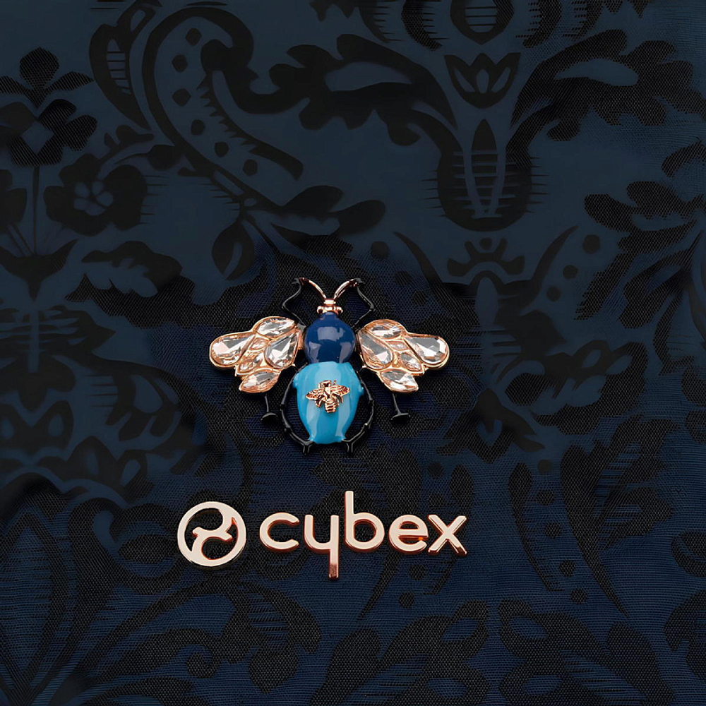 Коляска 2 в 1 Cybex Priam IV Chrome Brown Jewels of Nature