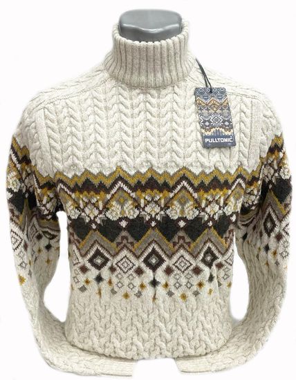 Pulltonic из шерсти и кашемира "Хорс" Размеры (48-52)