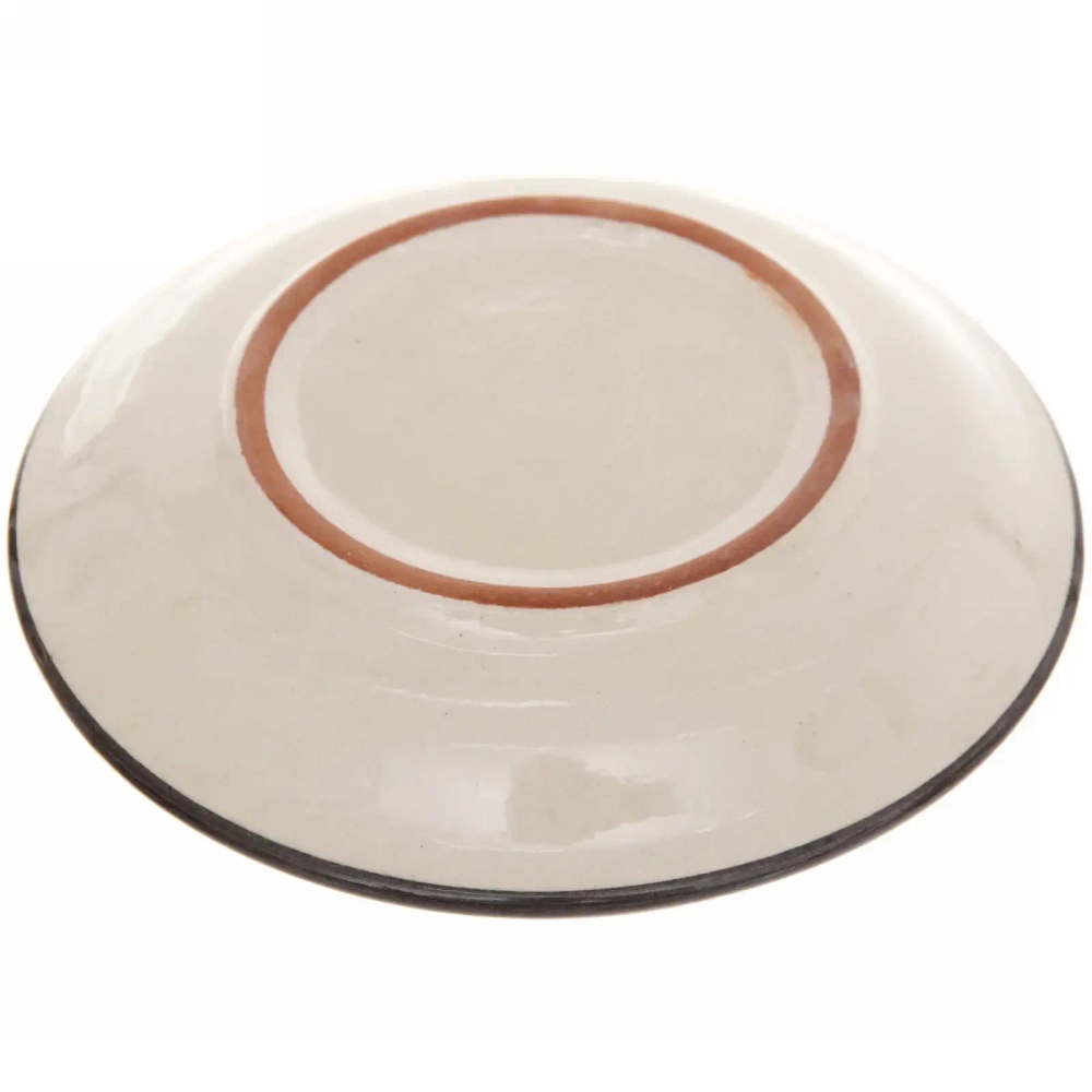 Чайный набор 9 предметов Атлас (блюдо, чайник, пиала 6шт) Риштанская керамика