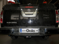 Фаркоп оцинкованный Galia N052A для Nissan Navara D40 2005-(паспорт и сертификат в комплекте)(без электрики)