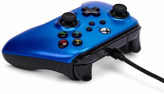 Геймпад проводной PowerA Enhanced Wired Controller Sapphire Fade (1522665-01)