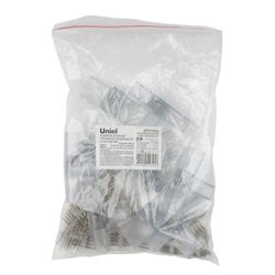 UTC-K-34-N22 CLEAR 010 POLYBAG Соединитель контактный Т-образный для светодиодных лент ULS-N22 RGB NEON 220В. 10x18мм. 4 контакта. Цвет прозрачный. 10 штук в пакете. TM Uniel