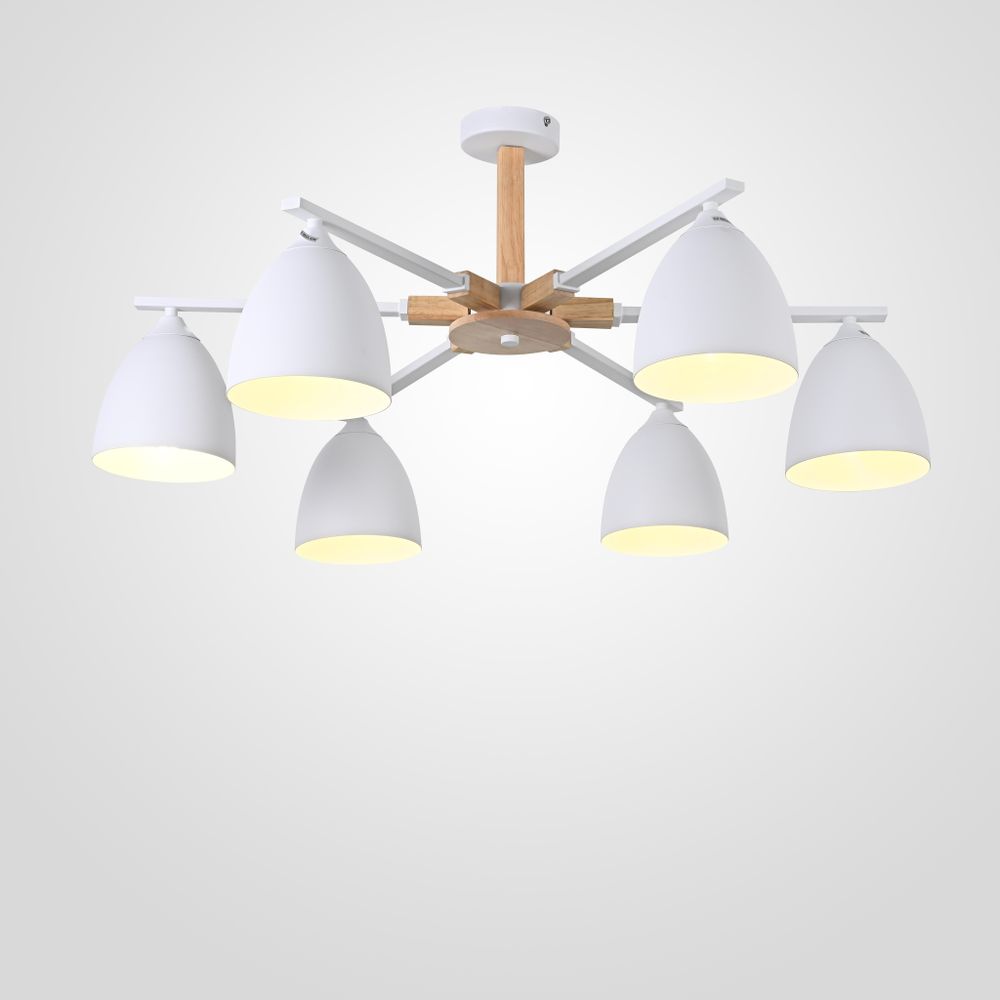 Потолочная Люстра Noa 6 White By Imperiumloft