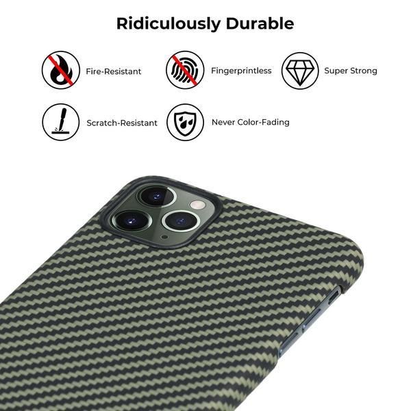 Чехол Pitaka MagEZ Case для Apple iPhone 11 Pro Max (Black/Yellow Twill)