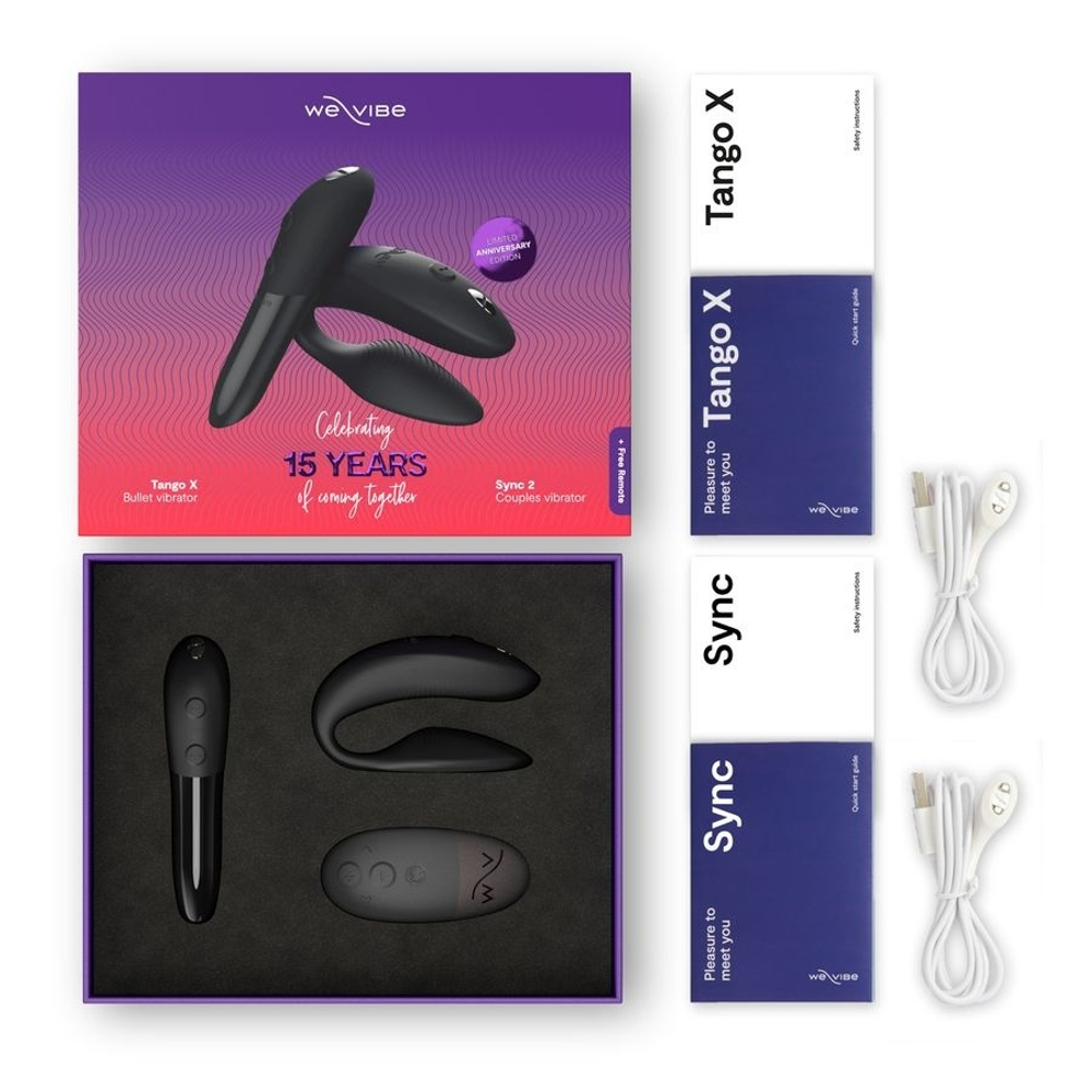 Набор We-Vibe Tango X + Sync 2 (Limited Anniversary Edition)