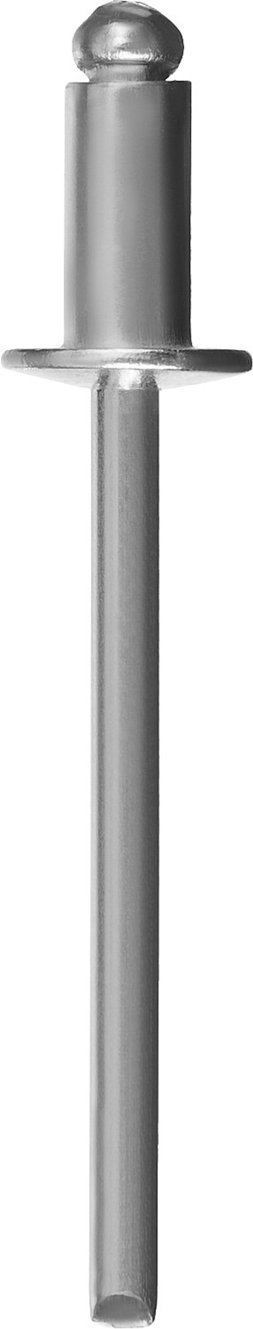 Алюминиевые заклепки, 6.4 х 12 мм, 250 шт., ЗУБР Профессионал