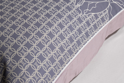 Комплект наволочек 2шт 50х70 Garda Decor Пионы розовый