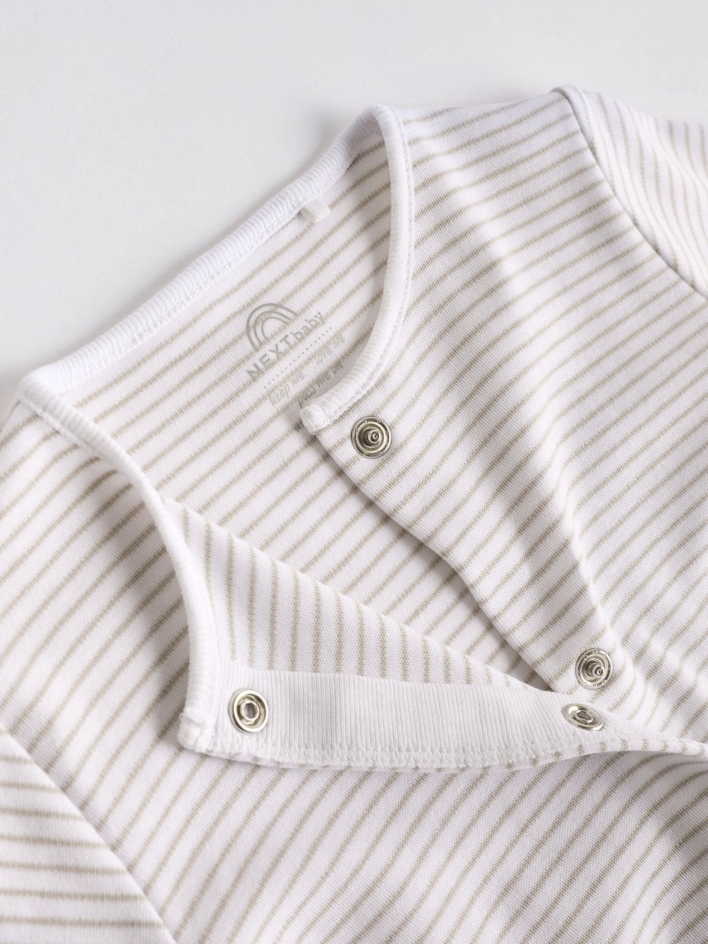 Комбинезон / Cлип для малышей Next K79-484, 7 шт., Белый