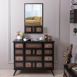 Зеркало настенное Пандора Орех Оберджин Шоколад