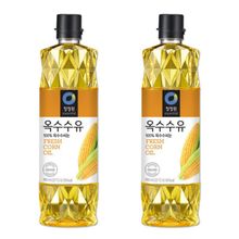 Daesang Масло Кукурузное 900 мл, 2 шт