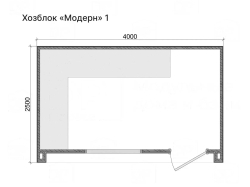 Хозблок Сканди Вайт