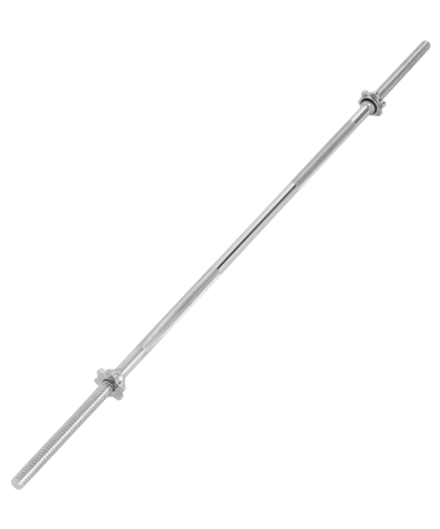 Гриф для штанги BB-103 прямой, d=25 мм, металлический, с металлическими замками, 150 см