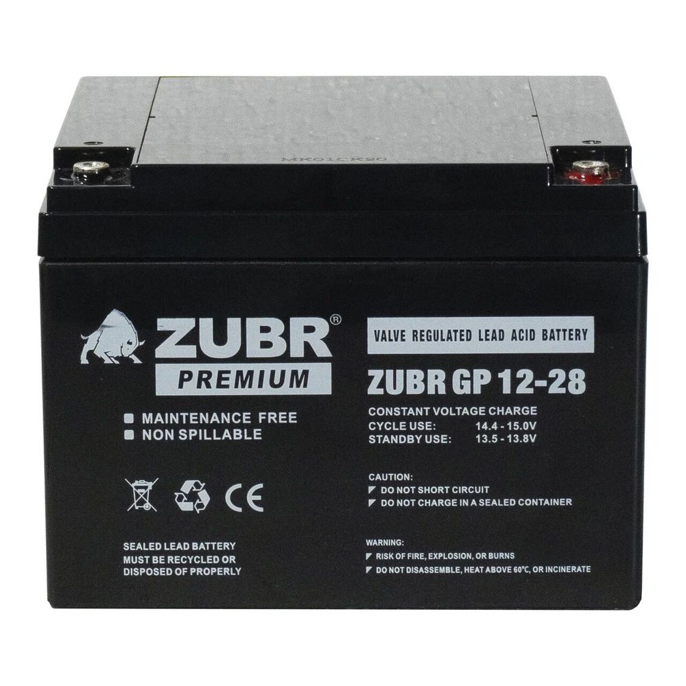 Аккумулятор ZUBR GP12-45