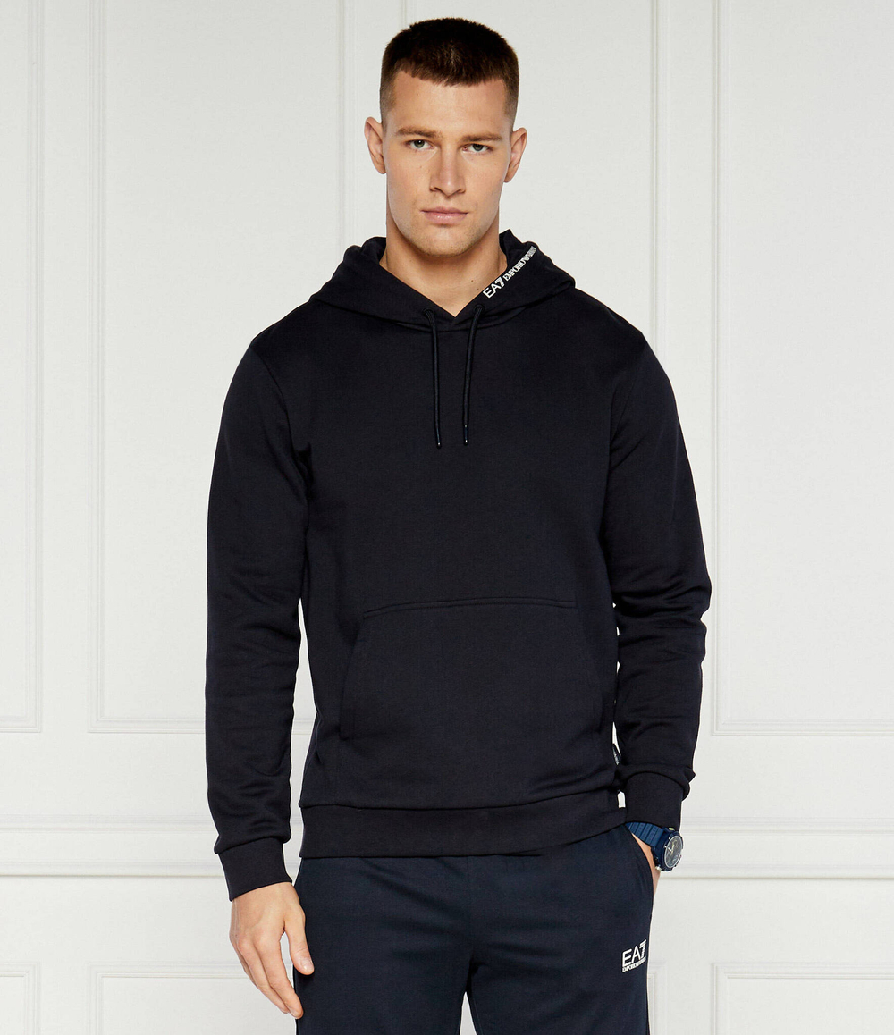 Худи EA7 - темно-синий(6DUM13 PJTKZ)