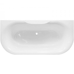 Ванна из литьевого мрамора Эстет Лира 170х80 белая, ФР-00001912