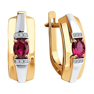 Серьги Au 585 (4020376)