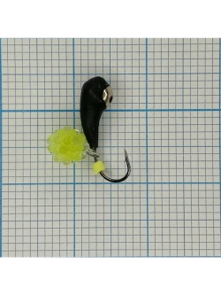 Мормышка вольфрамовая Уралка с отверстием