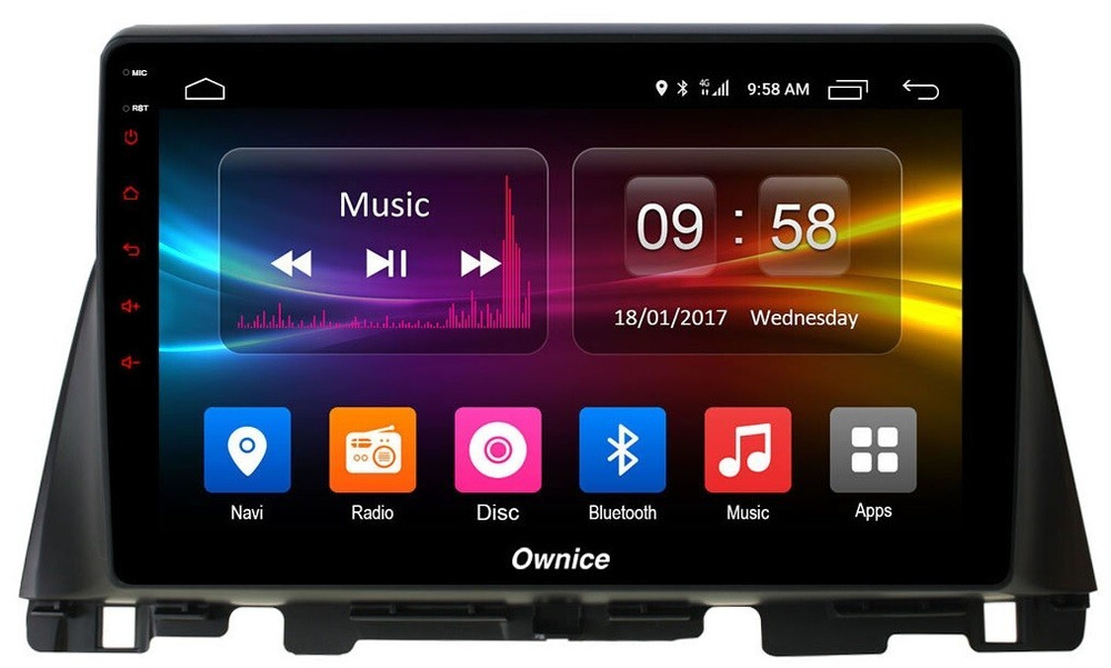 Магнитола для KIA Optima 2016-2020 (для любых комплектаций) - Carmedia OL-1739 IPS, Android 10, 8 ядер (TS18), 4G SIM-слот