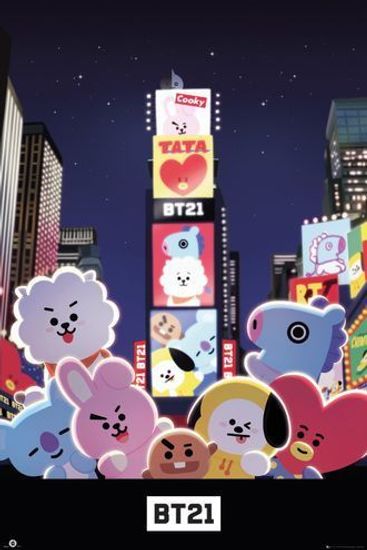 Постер BT21 Times Square GN0900
