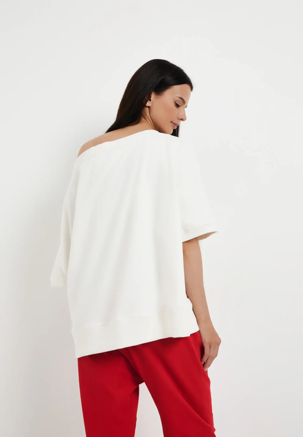 Футболка Летучая мышь белый