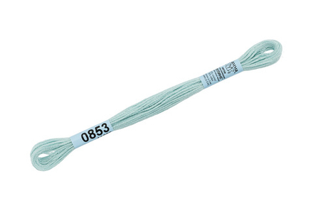 Мулине  "Gamma", 100% хлопок, 8 м, №0853