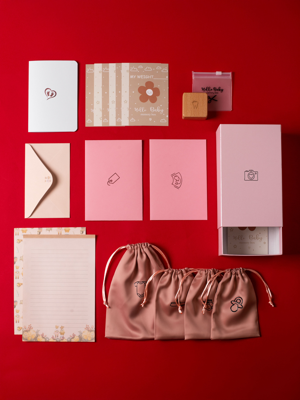 MemoryBox на английском языке "Розовый"