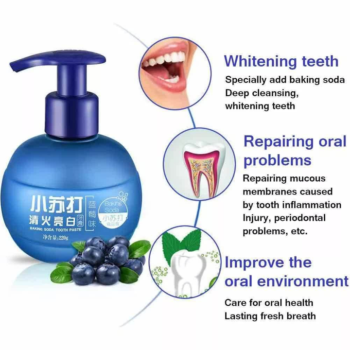 Зубная паста (Гель) Images со вкусом черники, защита от образования зубного камня Blueberry Toothpaste 200 г