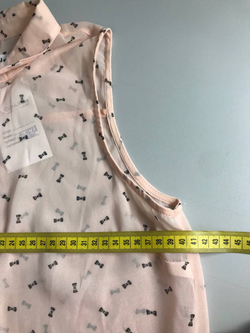 Блузка Sinsay с завязками, маркировка XS, визуально 42 размер