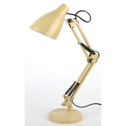 Настольный светильник ЭРА N-123-Е27-40W-BG бежевый | Настольные светильники под лампу