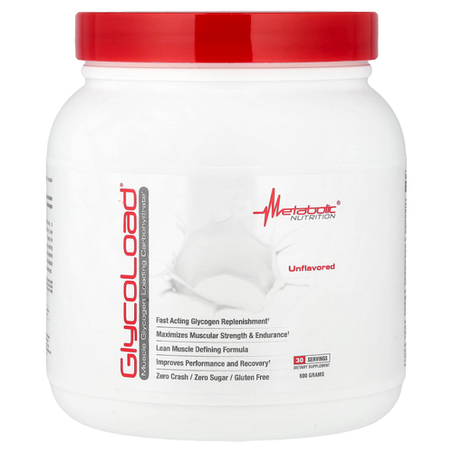 Metabolic Nutrition, GlycoLoad, без добавок, 600 г