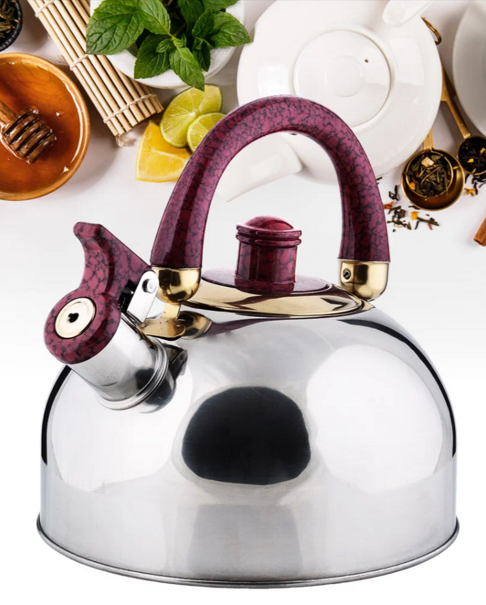 Чайник со свистком Mayer&Boch MB-40413 для плит