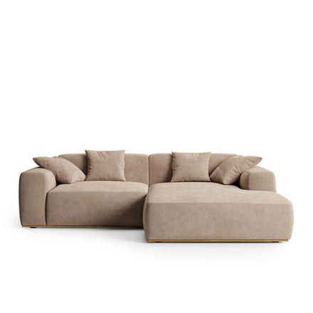 3-х местный нераскладной диван с кушеткой SAGA 008/021