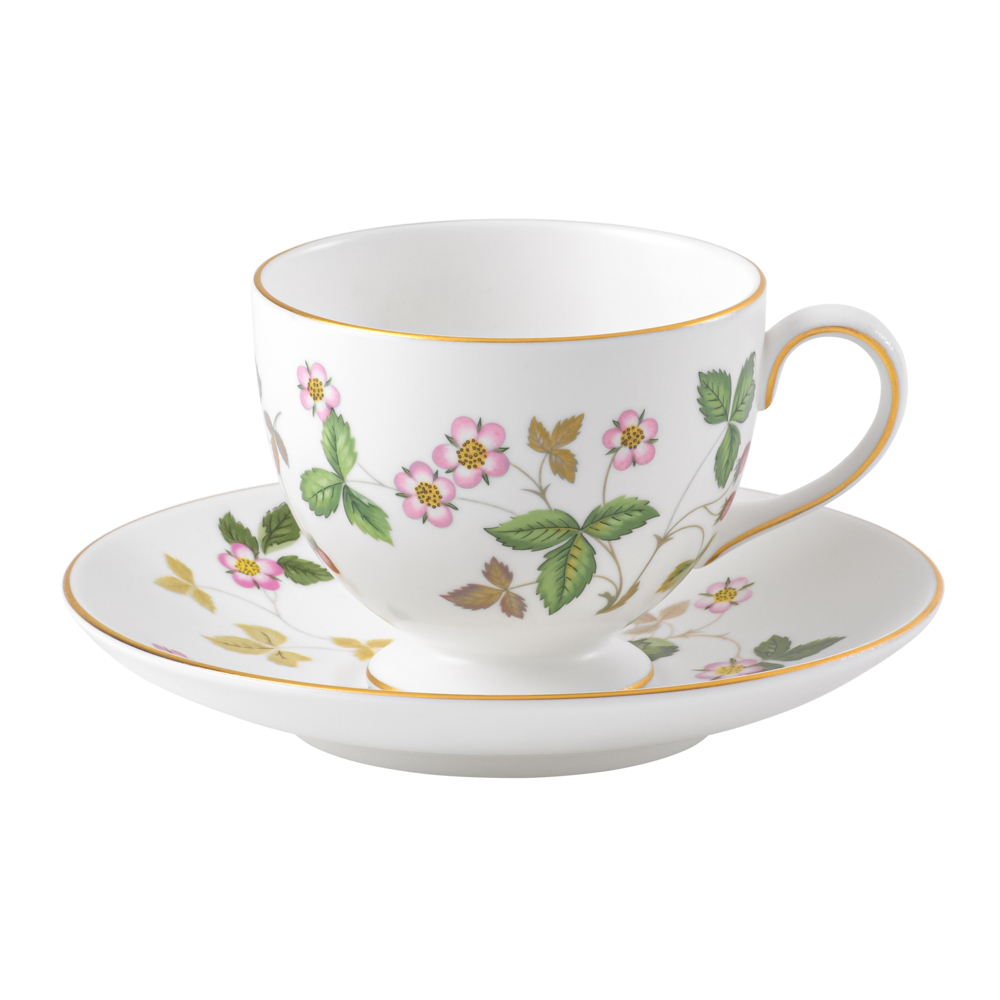 Wedgwood Чайная чашка с блюдцем Wild Strawberry 170 мл 1053289