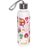 Бутылка питьевая пластиковая 600мл «Летний микс», микс цветов