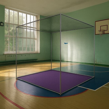 Малая полетная зона (без демпфирующего покрытия)